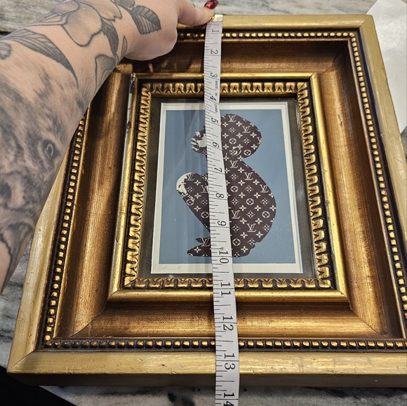 Rare 5/5 Beejoir Signed Art Print LV Child Louis vuitton - Picture 5 of 6